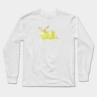 Apples - Full Size Image Long Sleeve T-Shirt